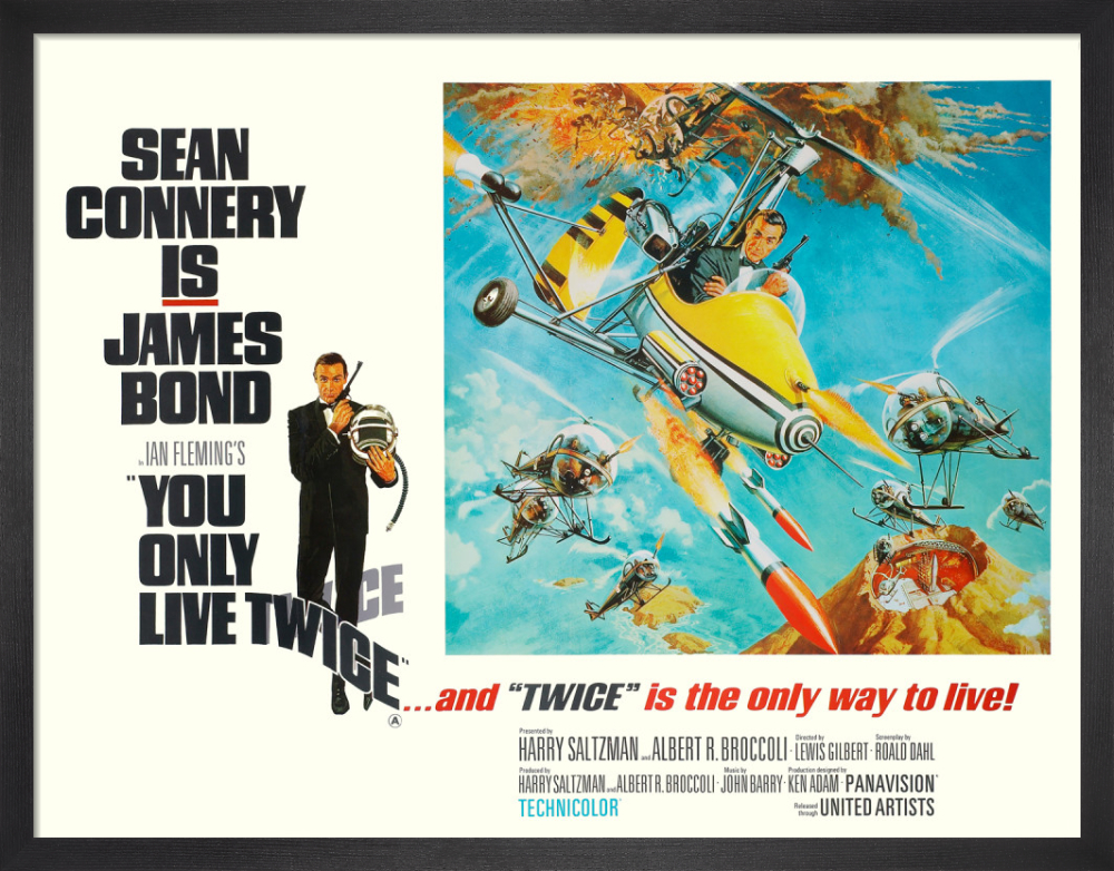 You Only Live Twice Art Print By James Bond Archive King Mcgaw