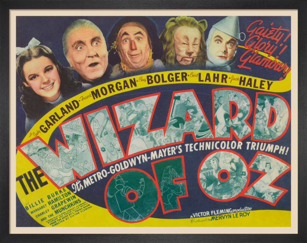 The Wizard of Oz Art Print by Cinema Greats | King & McGaw