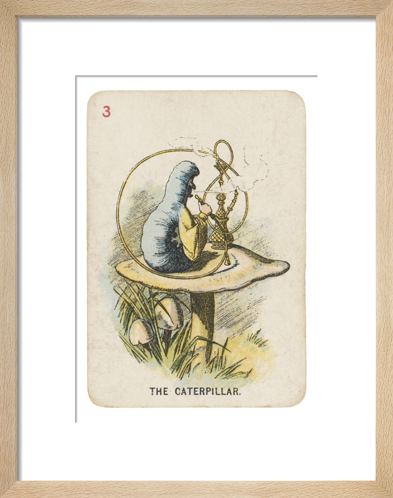 The Caterpillar Art Print by Sir John Tenniel | King u0026 McGaw