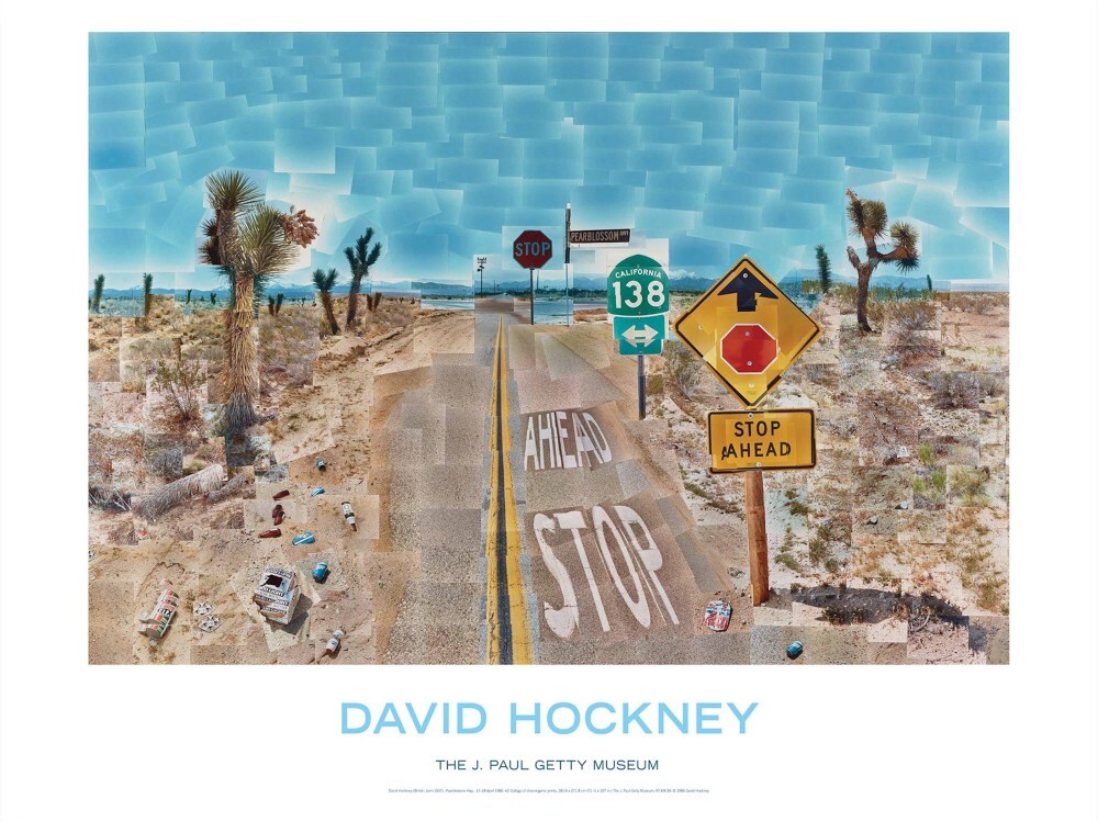Pearblossom Highway Poster by David Hockney King & McGaw