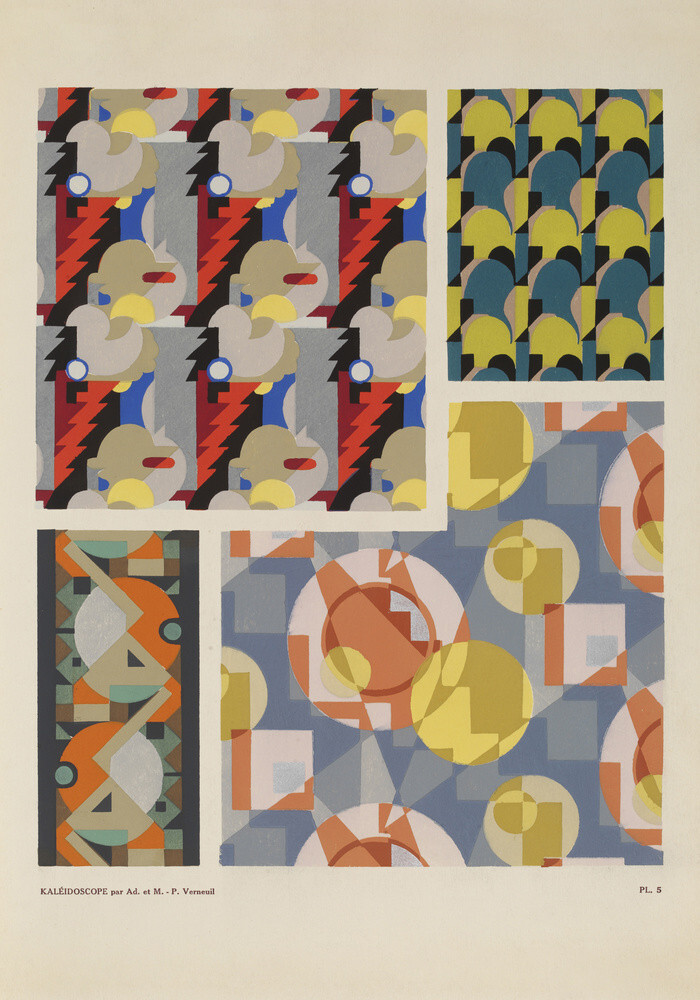 Plate 5 from Kaleidoscope, Paris, 1926 Art Print by Adam and Maurice ...