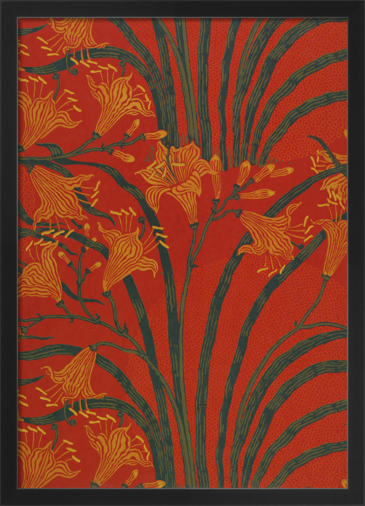 AESTHETIC MOVEMENT WALLPAPER<br/>DESIGN ATTRIBUTED TO WALTER CRANE — PATCH  ROGERS