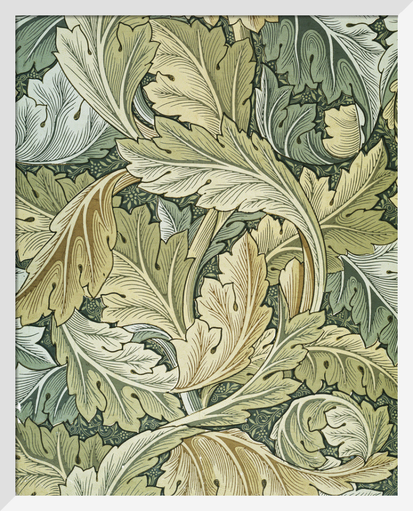 Acanthus' wallpaper design, 1875 - William Morris as art print or hand  painted oil.