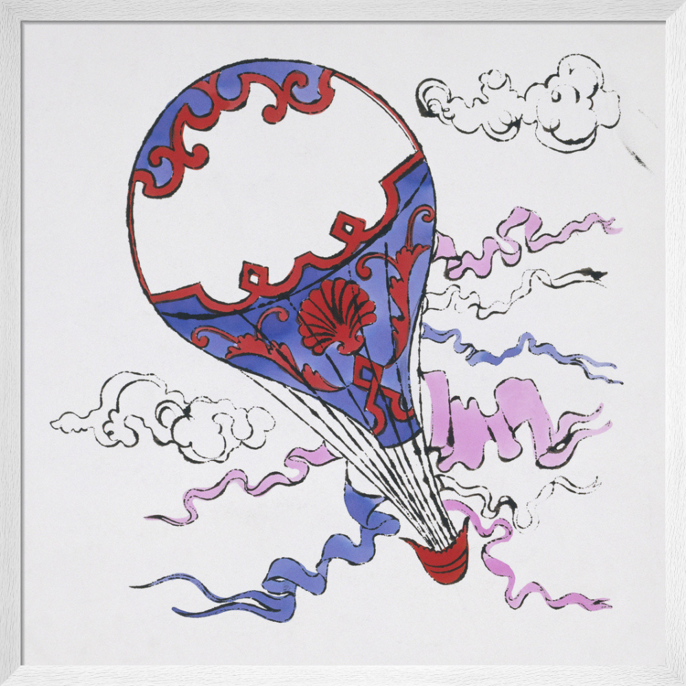 アートポスター アンディ・ウォーホル Hot Air Balloon Hot Air Balloon, c.1958 Poster by Andy Warhol | King & McGaw
