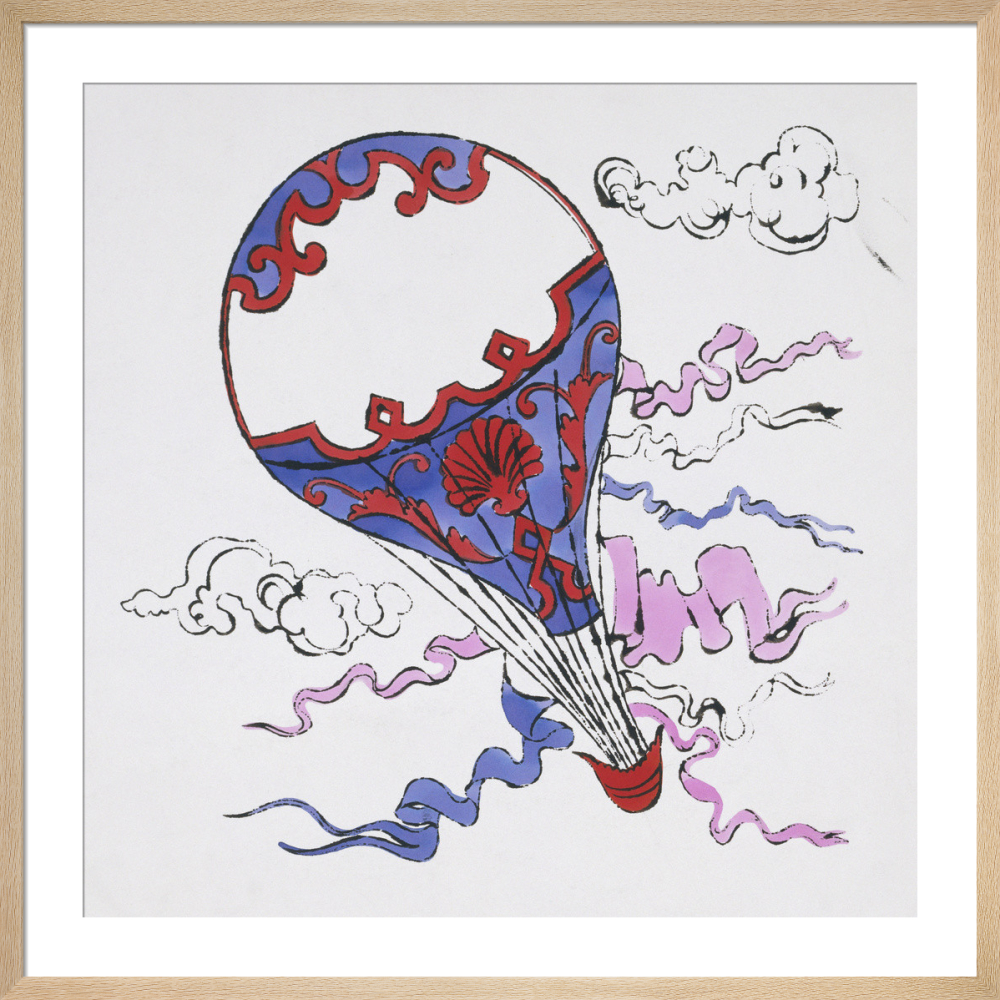 アートポスター アンディ・ウォーホル Hot Air Balloon Hot Air Balloon, c.1958 Poster by Andy Warhol | King & McGaw
