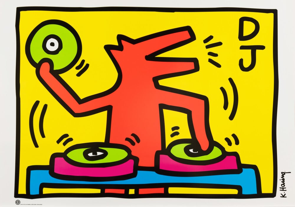 Mcgaw Graphics Releases New Keith Haring Poster Collection