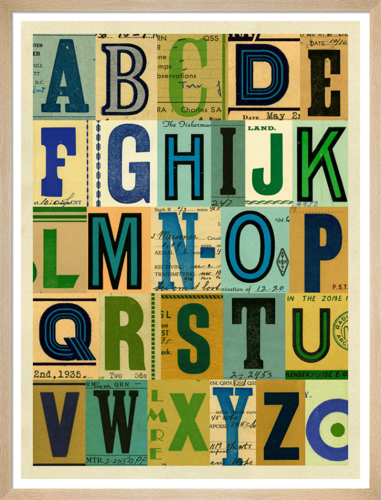 Art - Alphabet Poster – The Alphabet Poster