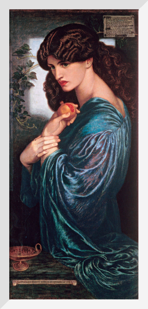 Proserpine, 1874 Art Print by Dante Gabriel Rossetti | King