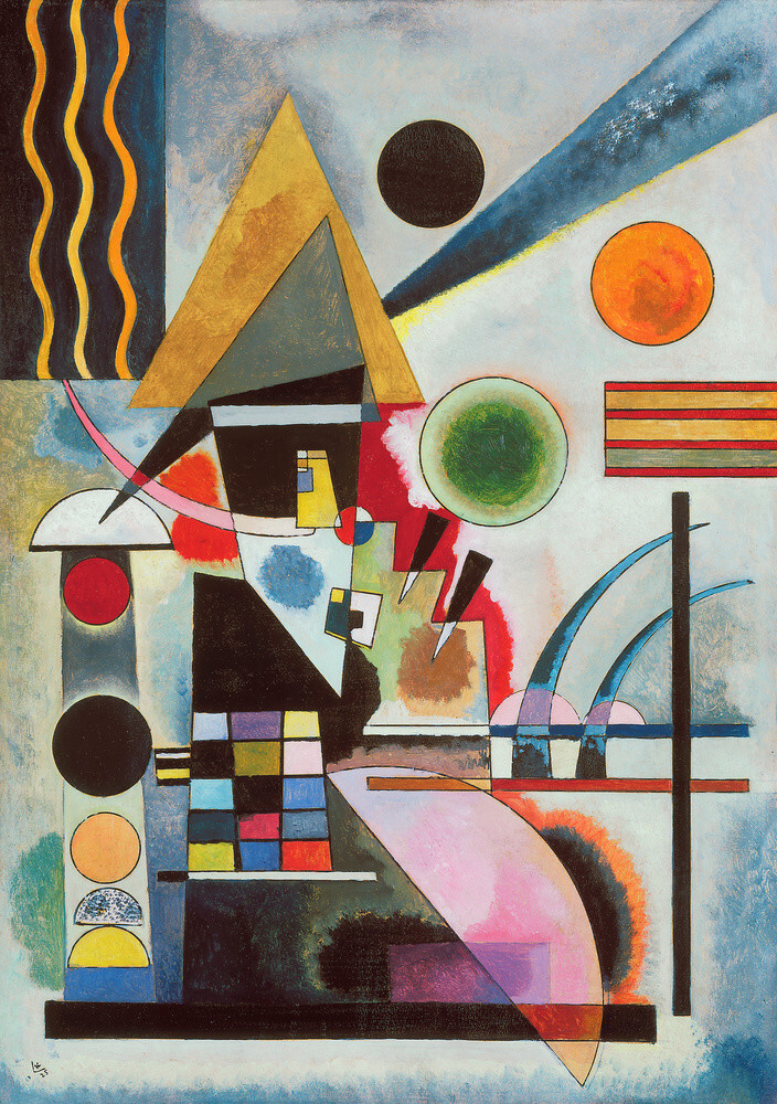 Swinging, 1925 Art Print by Wassily Kandinsky | King & McGaw