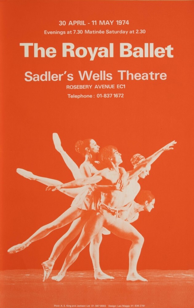 The Royal Ballet Rare Poster by Rare Theatre Posters | King & McGaw