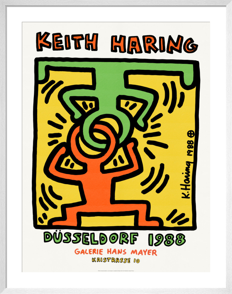 Keith Haring、No.35、希少画集画、新品額装付 Keith Haring、No.35、希少画集画、新品額装付 - メルカリ