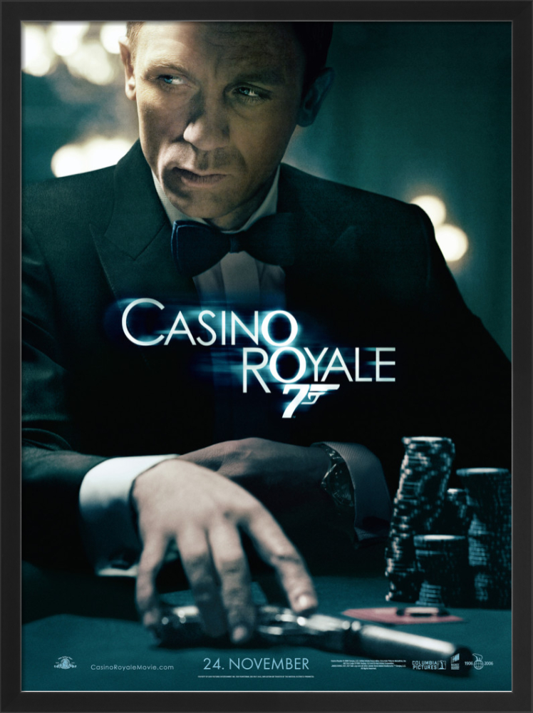Casino Royale Art Print from James Bond Archive | King u0026 McGaw