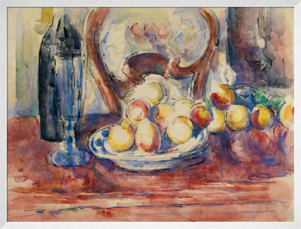Paul Cezanne、BETHSABEE、画集画、新品額装付 Paul Cezanne、BETHSABEE、画集画、新品額装付