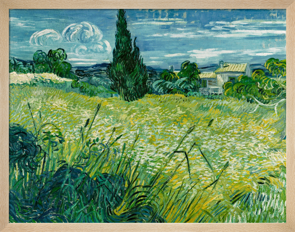 Vincent van Gogh - Green Wheat Field