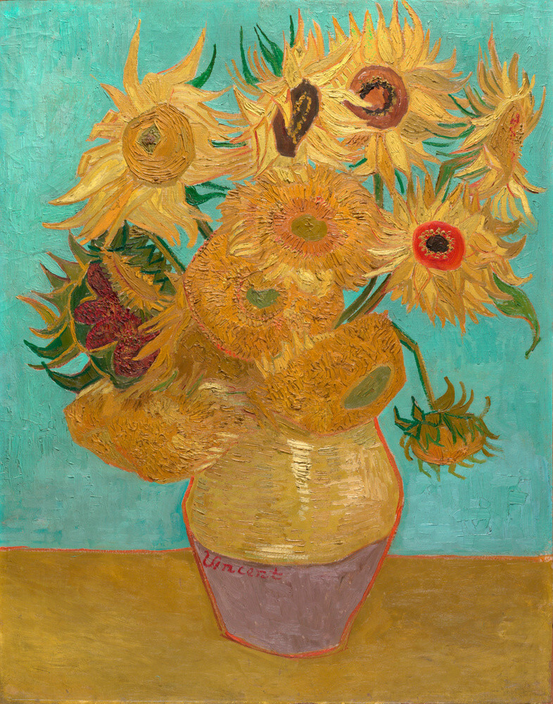 van gogh sunflowers explained