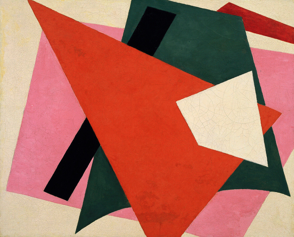 Painterly Architectonic, 1917 Art Print by Lyubov Popova | King & McGaw