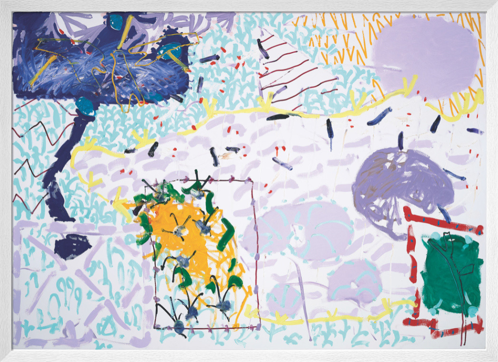 Sydney Garden Painting : December : 1989 : ii Art Print by Patrick