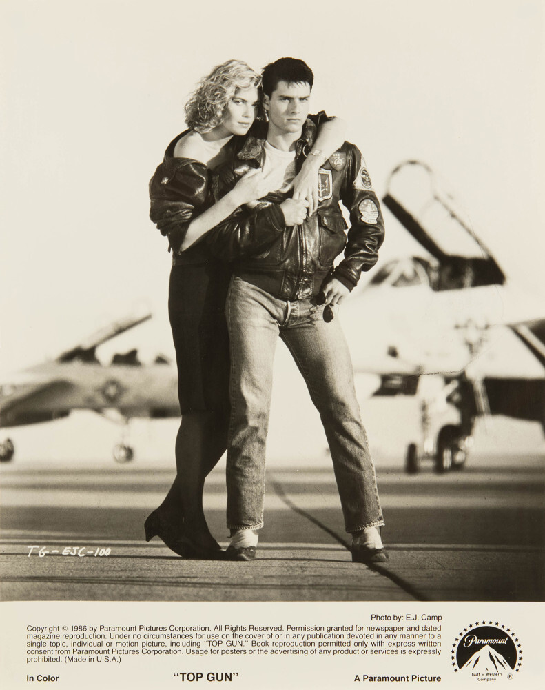Top Gun, 1986 Rare Print by Original Film Stills King & McGaw