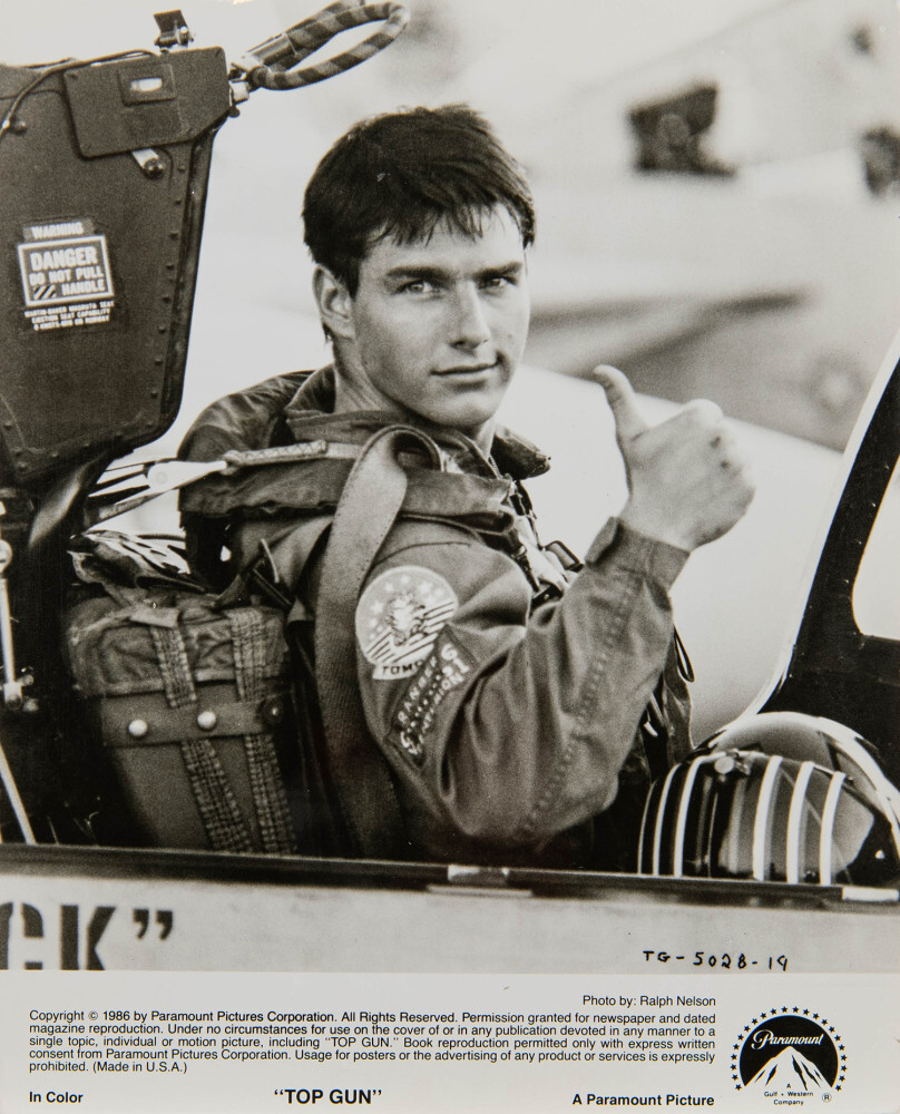 Top Gun, 1986 Rare Print by Original Film Stills King & McGaw