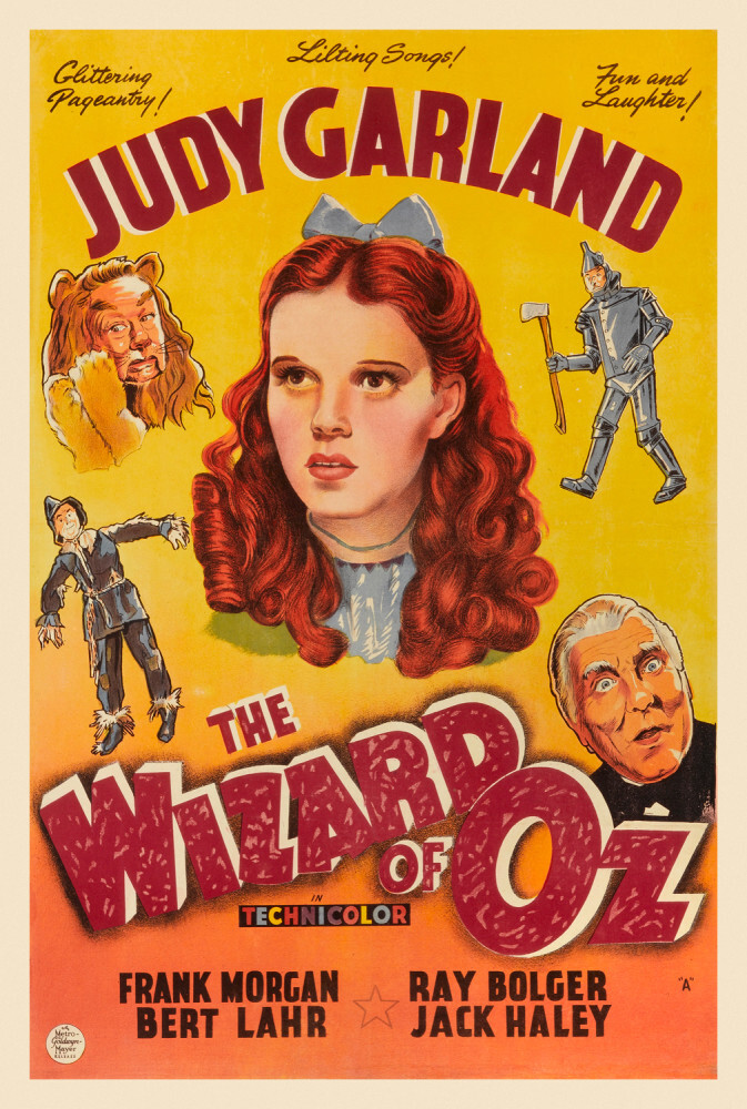 The Wizard of Oz Art Print by Cinema Greats | King & McGaw