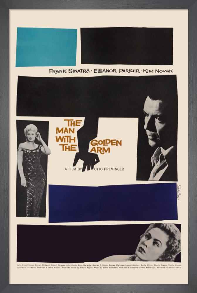 洋楽 Saul Bass / THE MAN WITH THE GOLDEN ARM The Man with the Golden Arm Art Print by Saul Bass | King