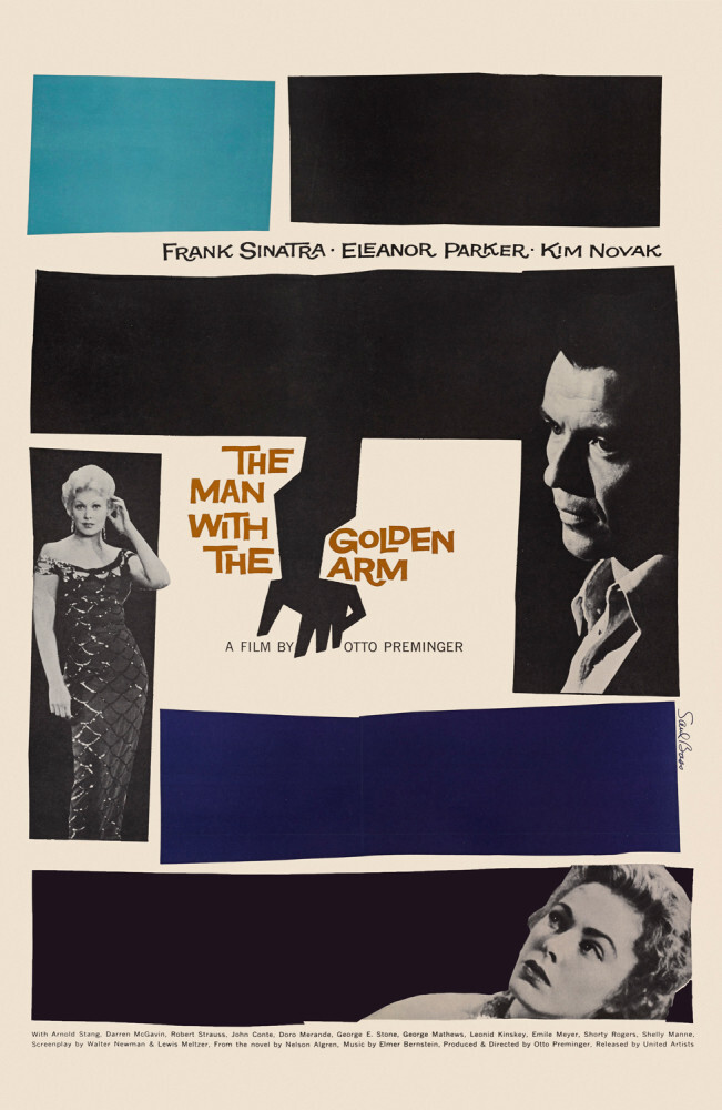 The Man with the Golden Arm Art Print by Saul Bass | King