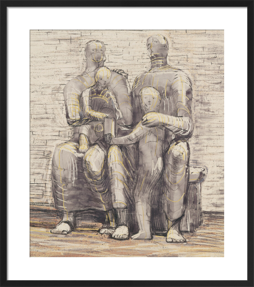 Henry Moore,O.M.,C.H.、PAMILY GROUP Family Group – Works – The Henry Moore Artwork Catalogue