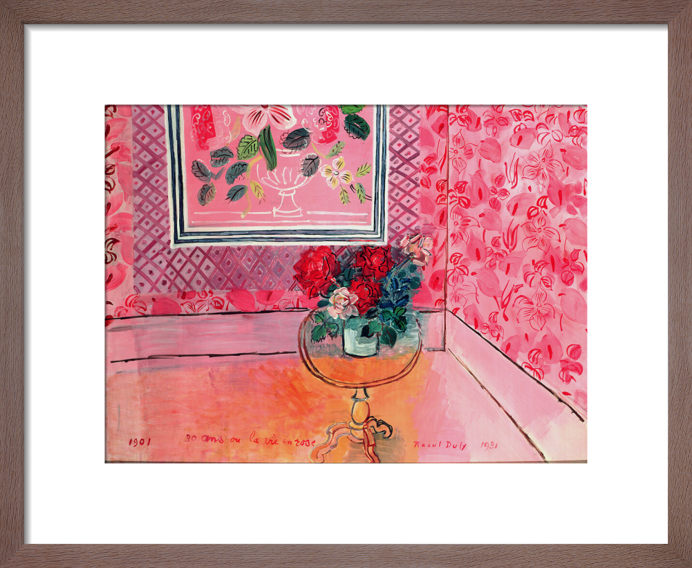 井田照一　リトグラフ 　　　　　Sprayed - La Vie en Rose si-473047.jpg_ihcm-22.32_iwcm-