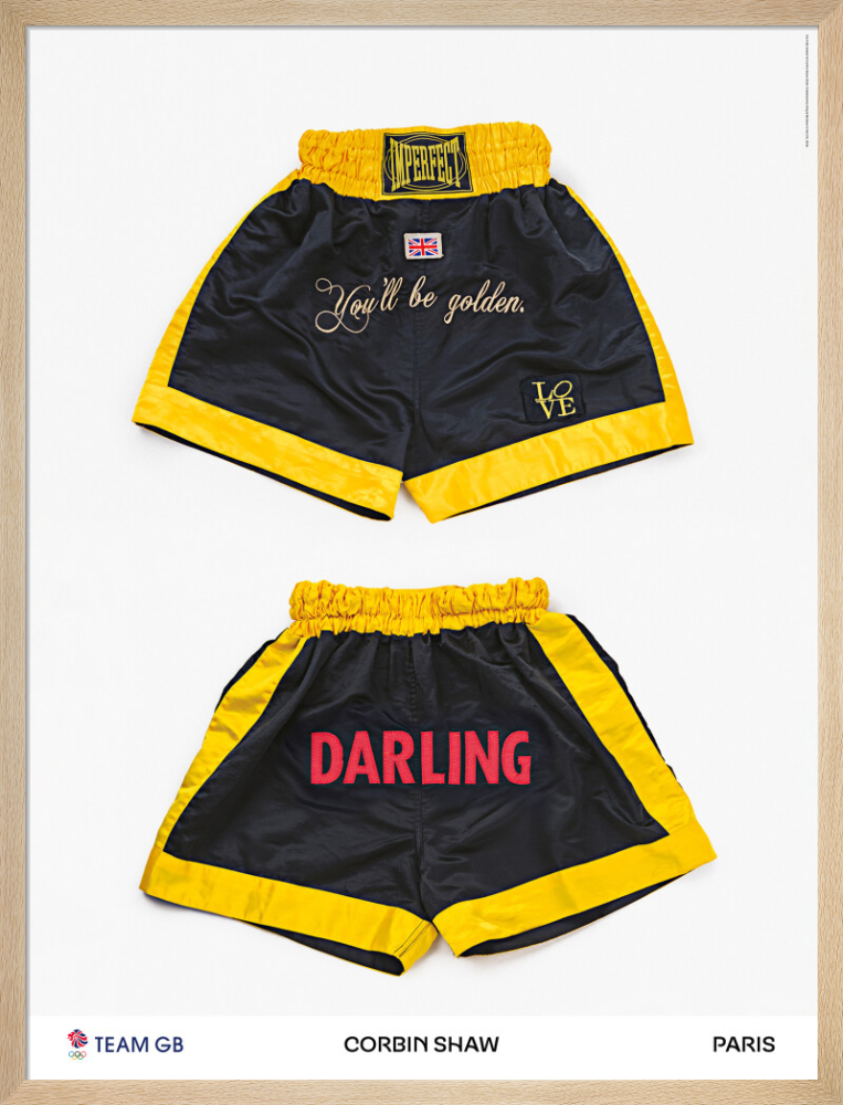 Corbin Shaw ポスター You'll Be Golden – Team GB Poster Poster by Corbin Shaw