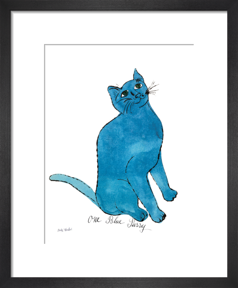 【模写】限定100部証明書 Andy Warhol One Blue Pussy 模写】限定100部証明書 Andy Warhol One Blue Pussy