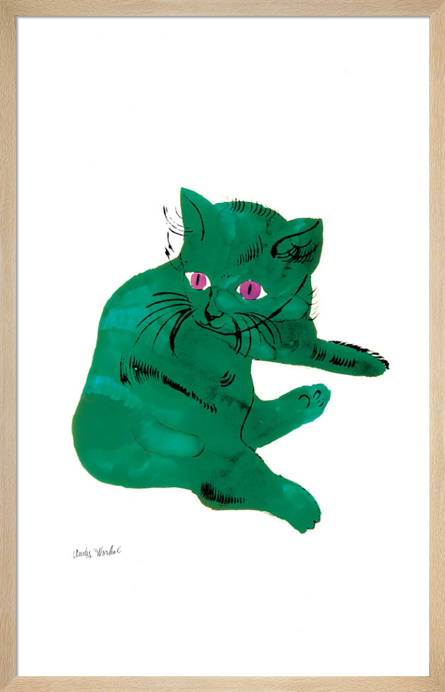 【正規品】 Sam Named Cats '25 From Cat and c.1954 Pussy', Blue One 版画