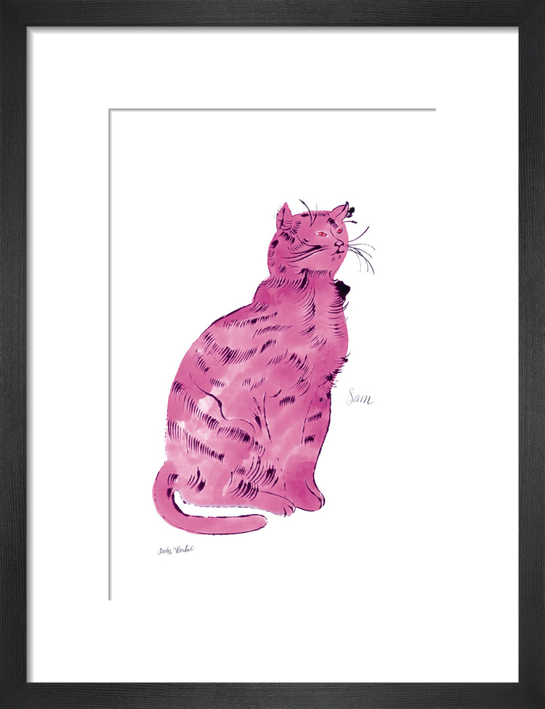 模写】【限定100部・証明書付】Andy Warhol「Sam（レッド