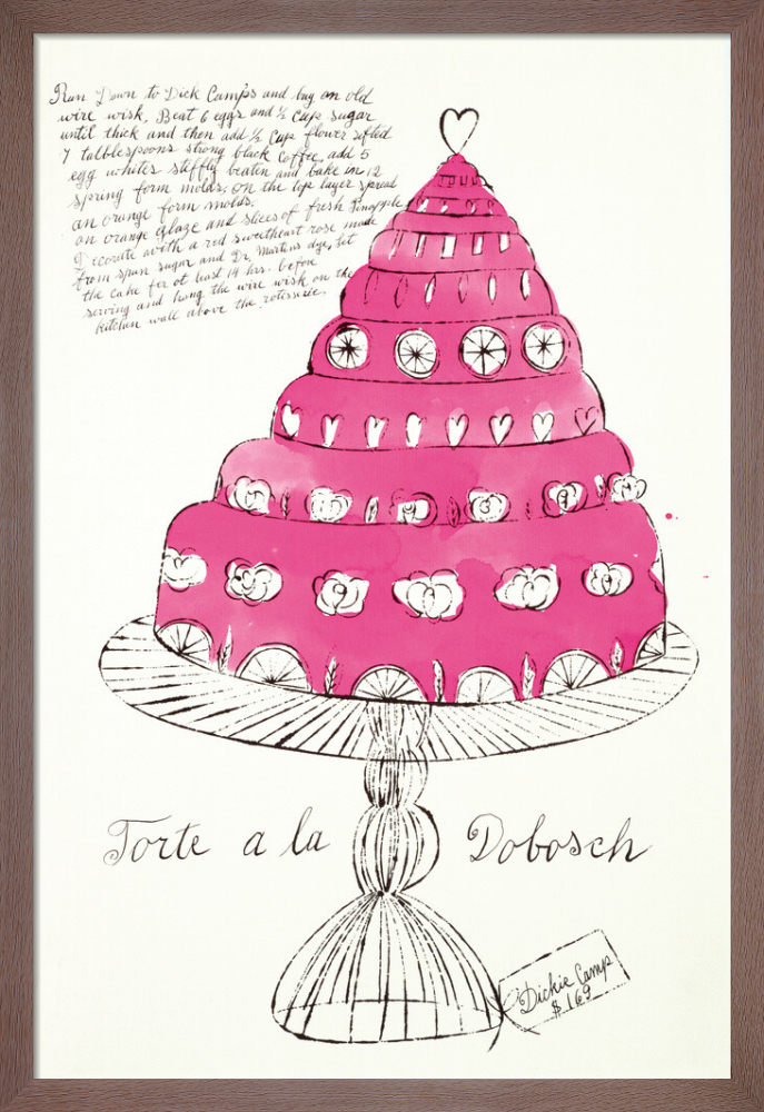 Wild Raspberries by Andy Warhol and Suzie Frankfurt, 1959 (pink