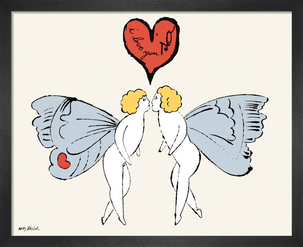 I Love You So, c.1958 (Angel) Poster by Andy Warhol | King