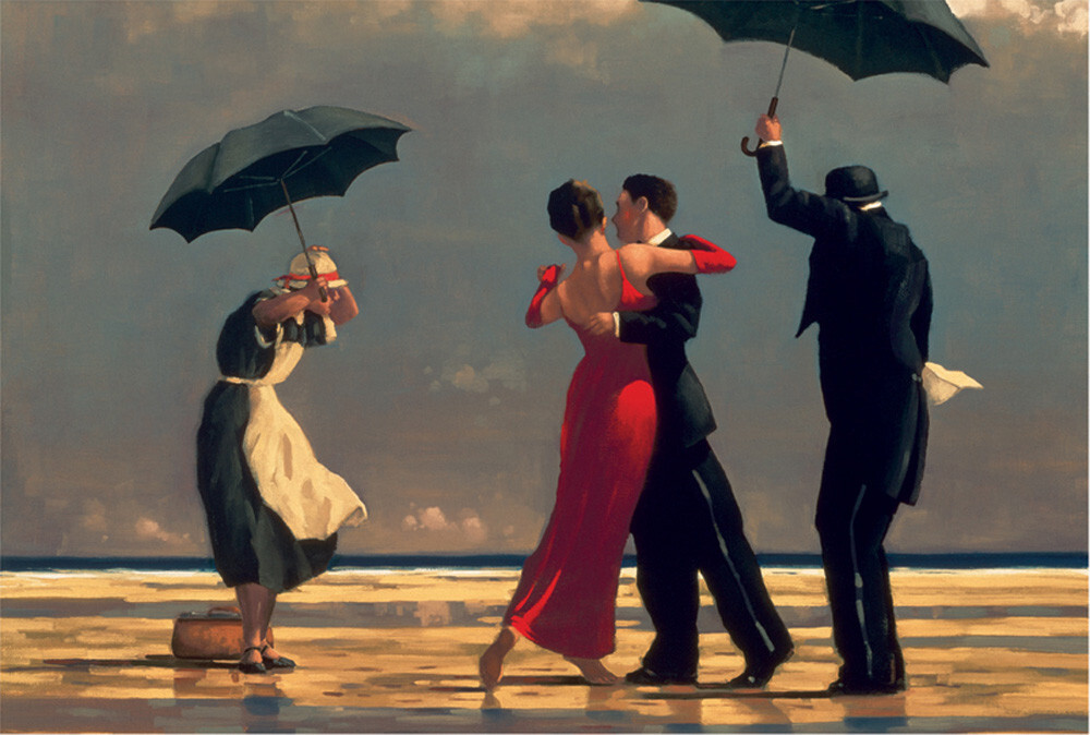 The Singing Butler Art Print by Jack Vettriano King  McGaw