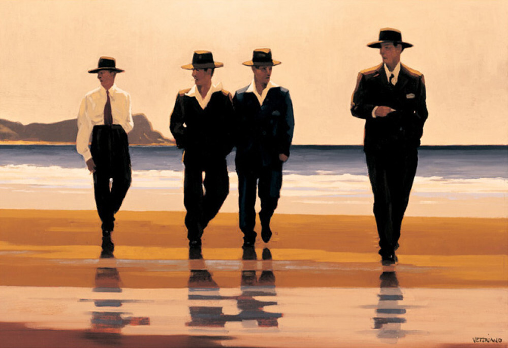 The Billy Boys Art Print by Jack Vettriano | King & McGaw