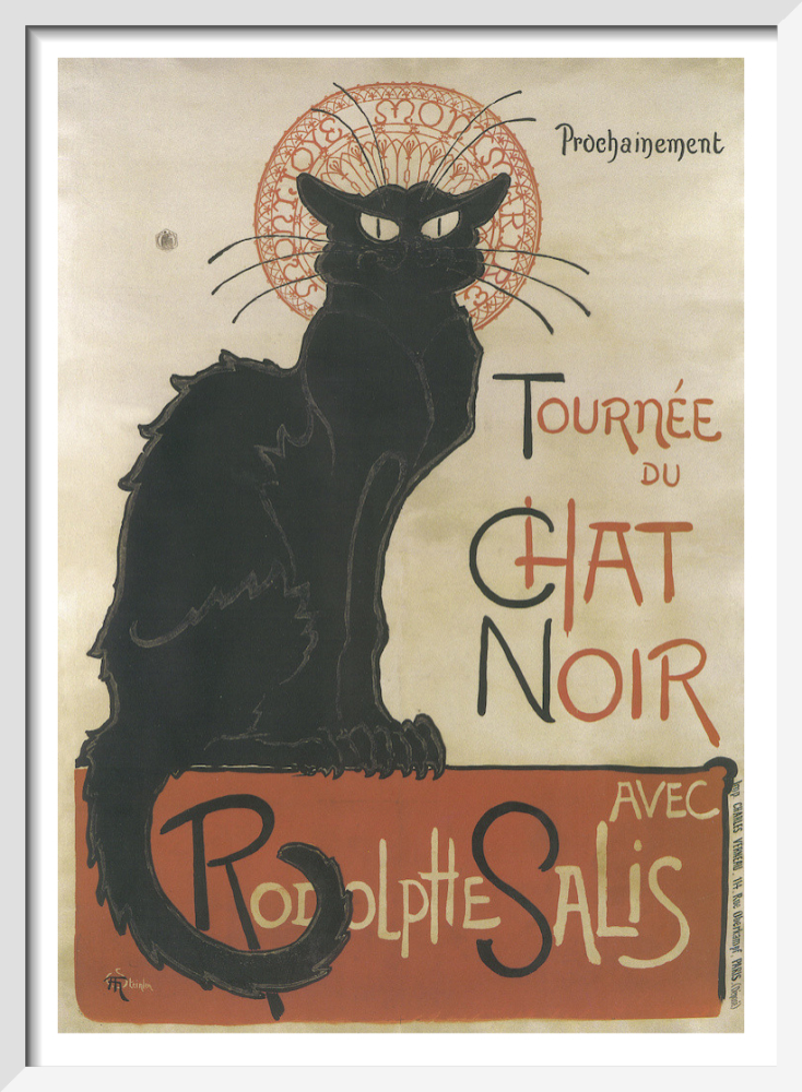 Tournee Du Chat Noir Art Print By Theophile Alexandre Steinlen Tournee Du Chat Noir Art Print By Theophile Alexandre Steinlen King Mcgaw