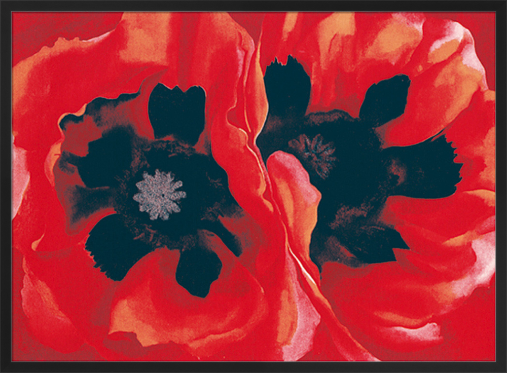 Oriental Poppies 1928 by Georgia O Keeffe art print from King McGaw