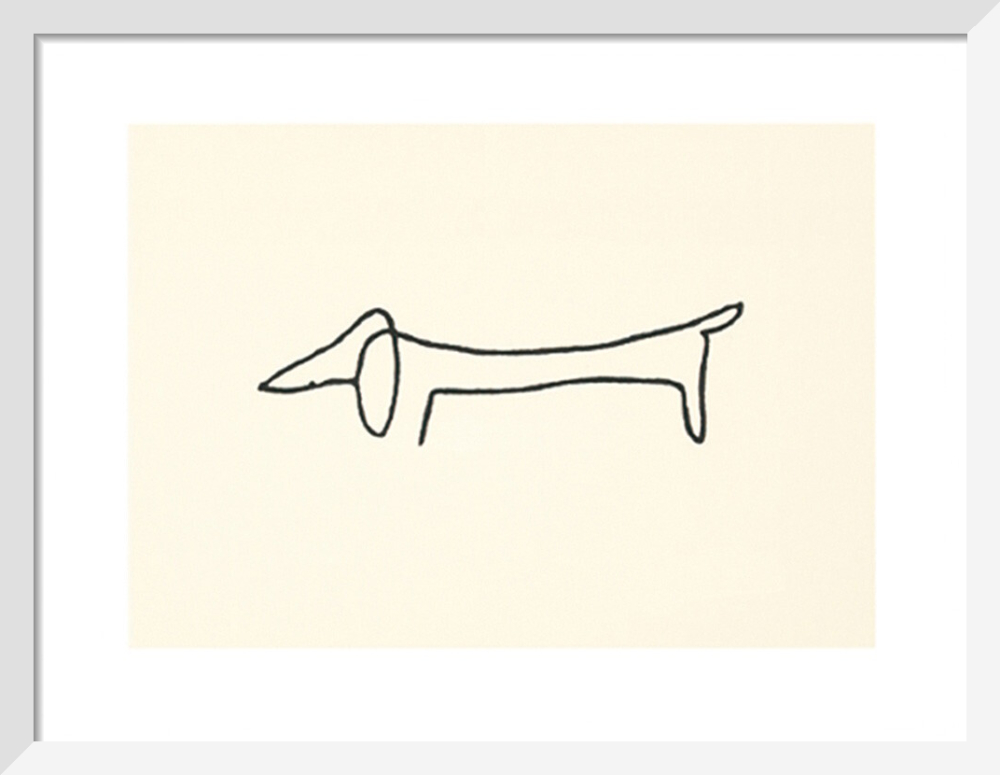 Picasso weiner sales dog art