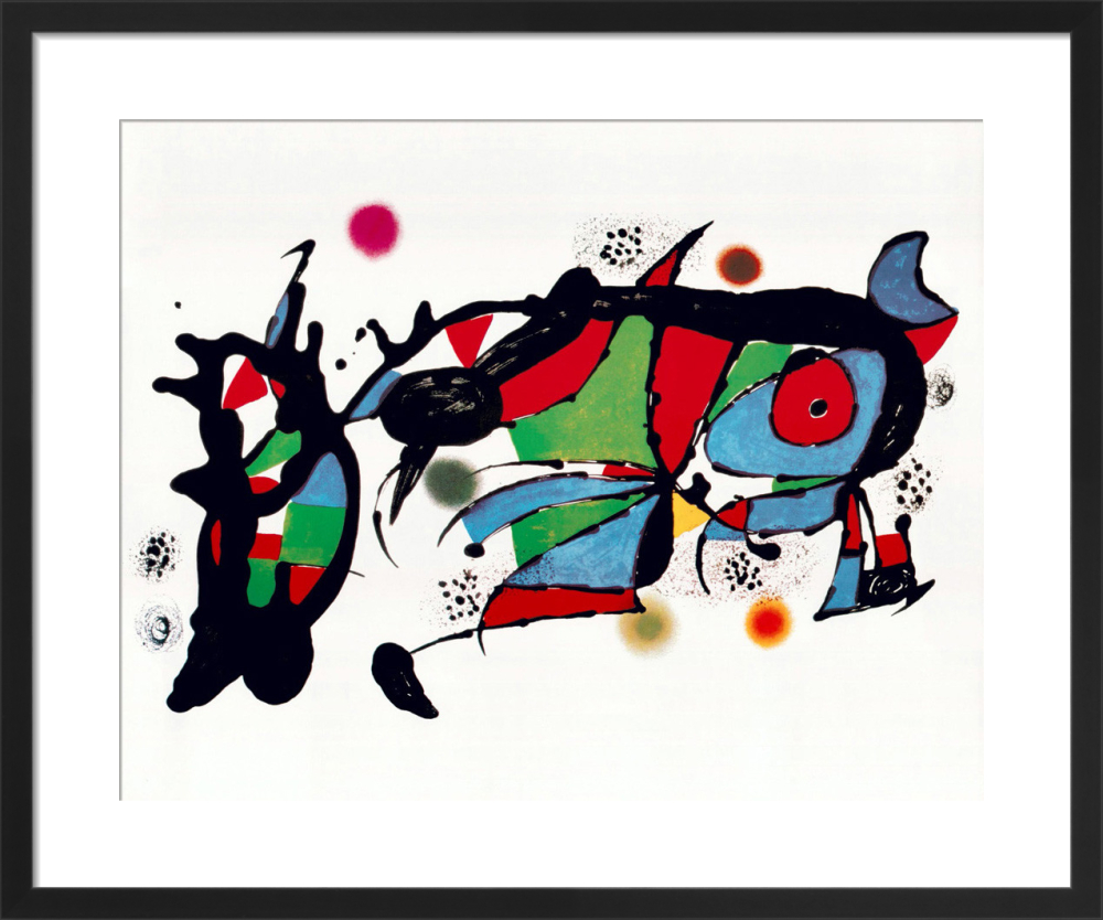 Animal Composition Art Print by Joan Miro | King & McGaw