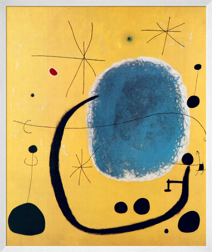 L'Oro dell'Azzurro Art Print by Joan Miró | King & McGaw
