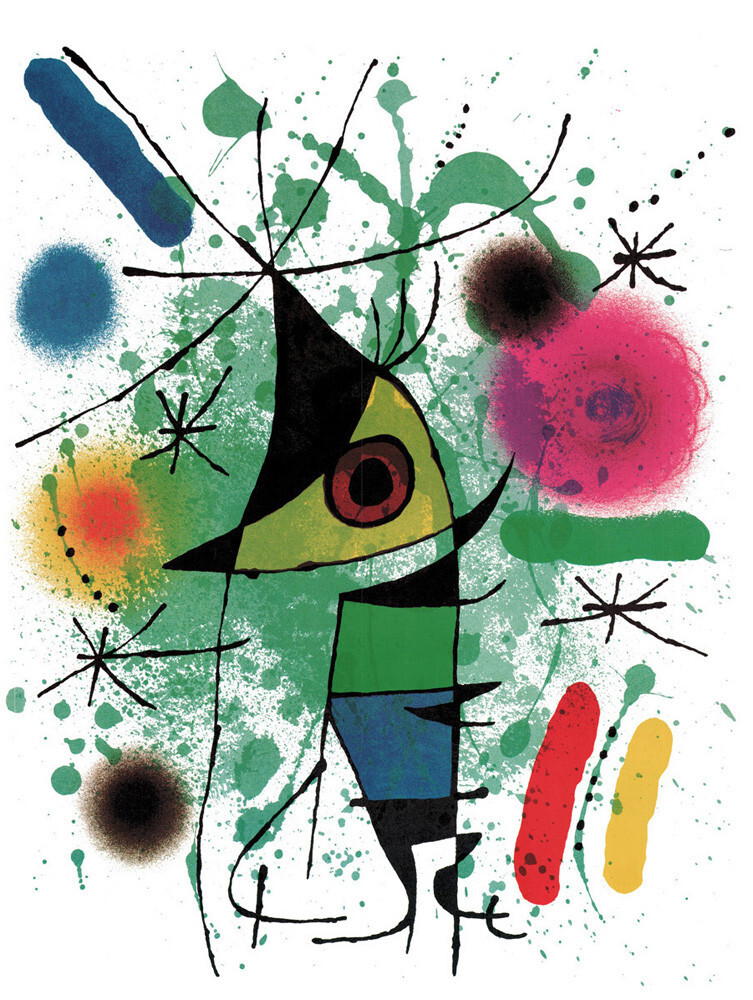 The Singing Fish Art Print By Joan Miró King And Mcgaw
