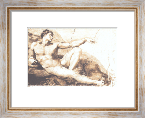 Creation of Adam (embossed) Michelangelo