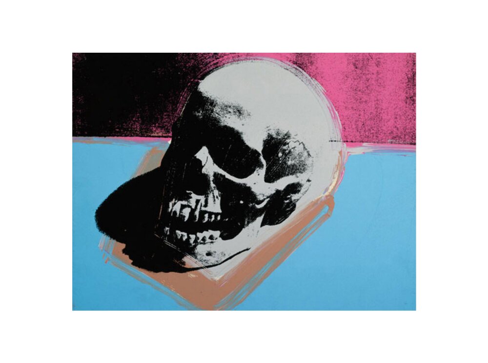 Skull, 1976 Art Print by Andy Warhol | King & McGaw