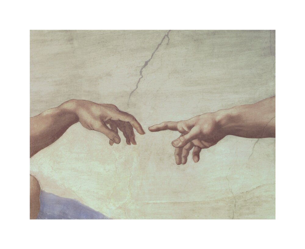 hands from creation of adam