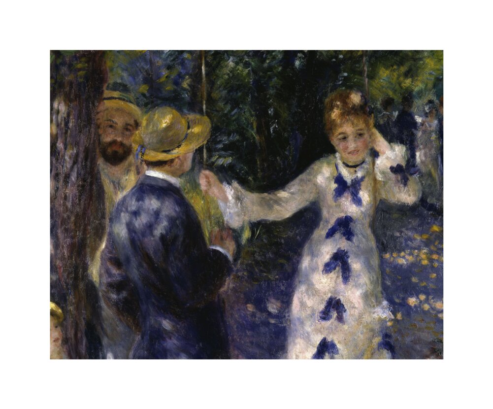 Girl with a Watering Can Art Print by Pierre Auguste Renoir | King