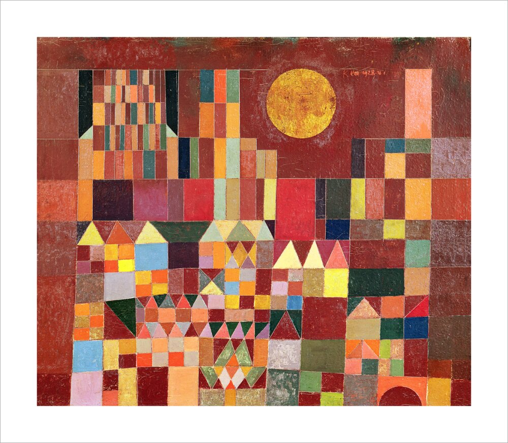 Castle and Sun, 1928 Paul Klee
