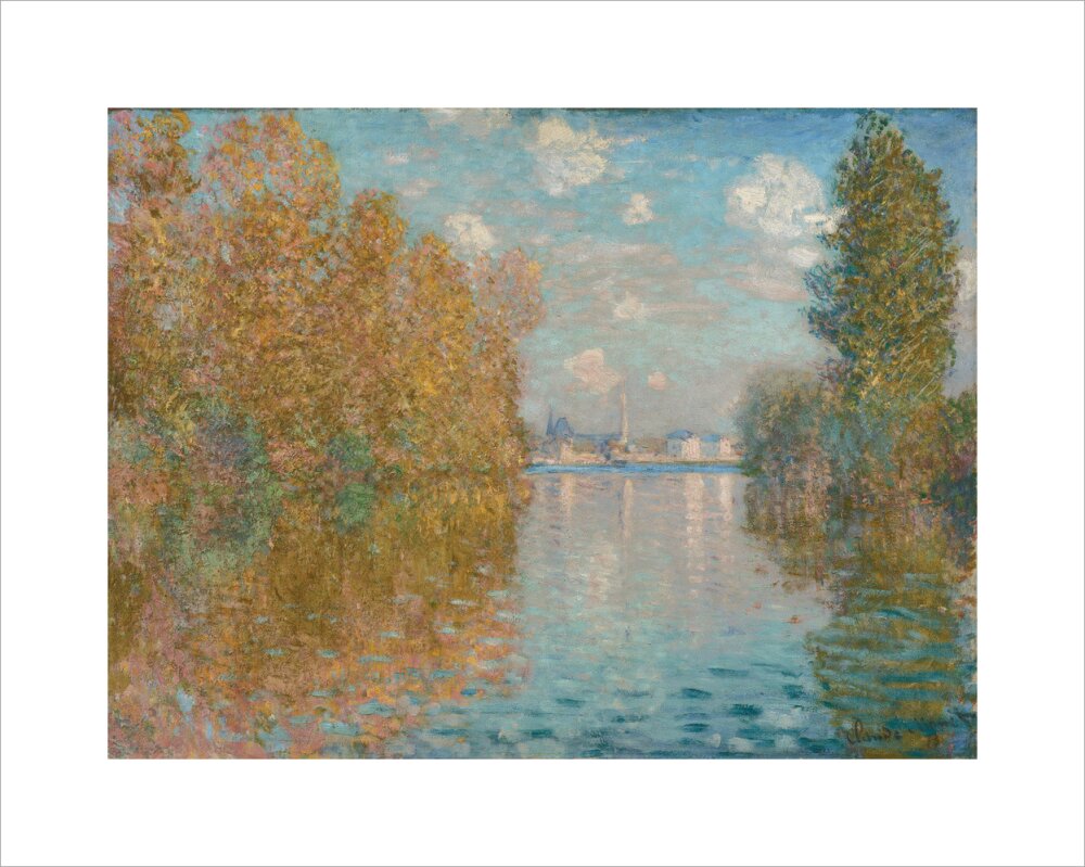 Claude Monet, The Petit Bras of the Seine at Argenteuil, NG6395
