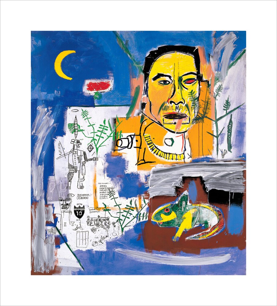 Jean-Michel Basquiat Trumpet 1984 Artwork Unisex Hoodie x Pirend