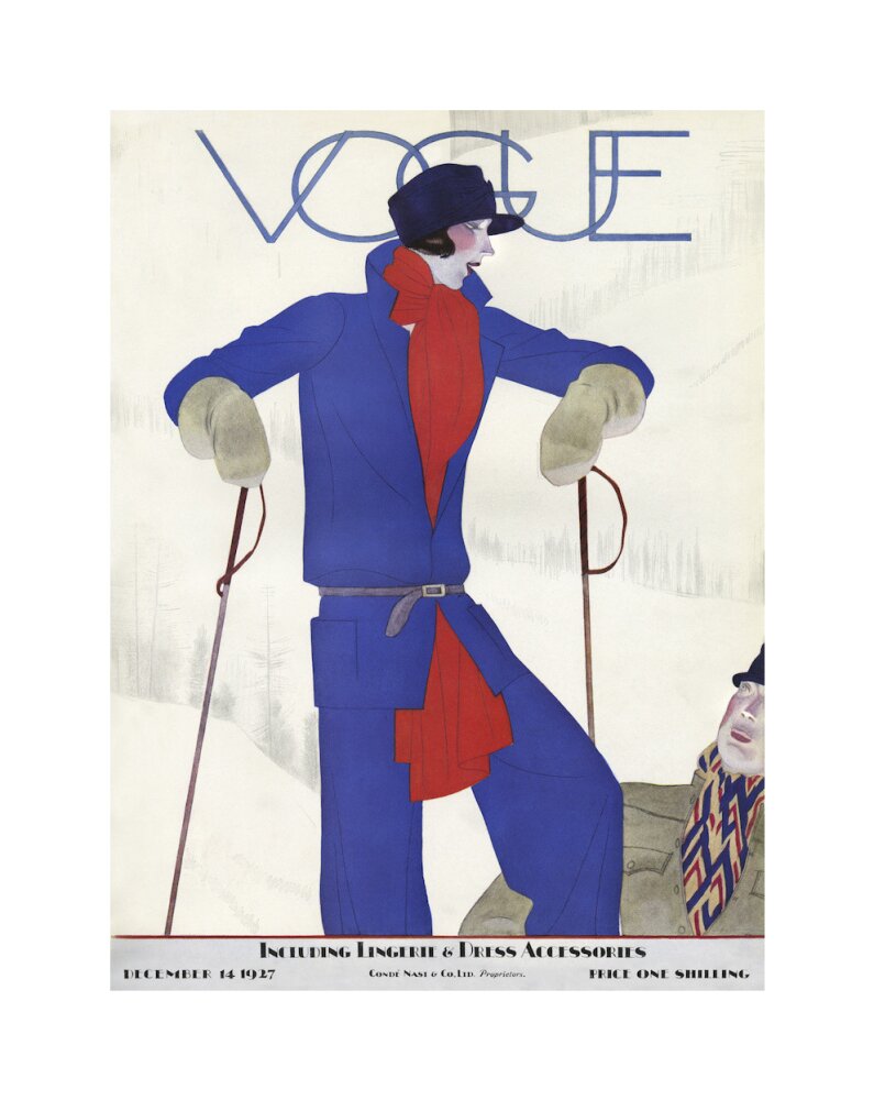 VOGUE ポスター 1927年 アールデコ　ヴィンテージ VOGUE ポスター 1927年 アールデコ ヴィンテージ